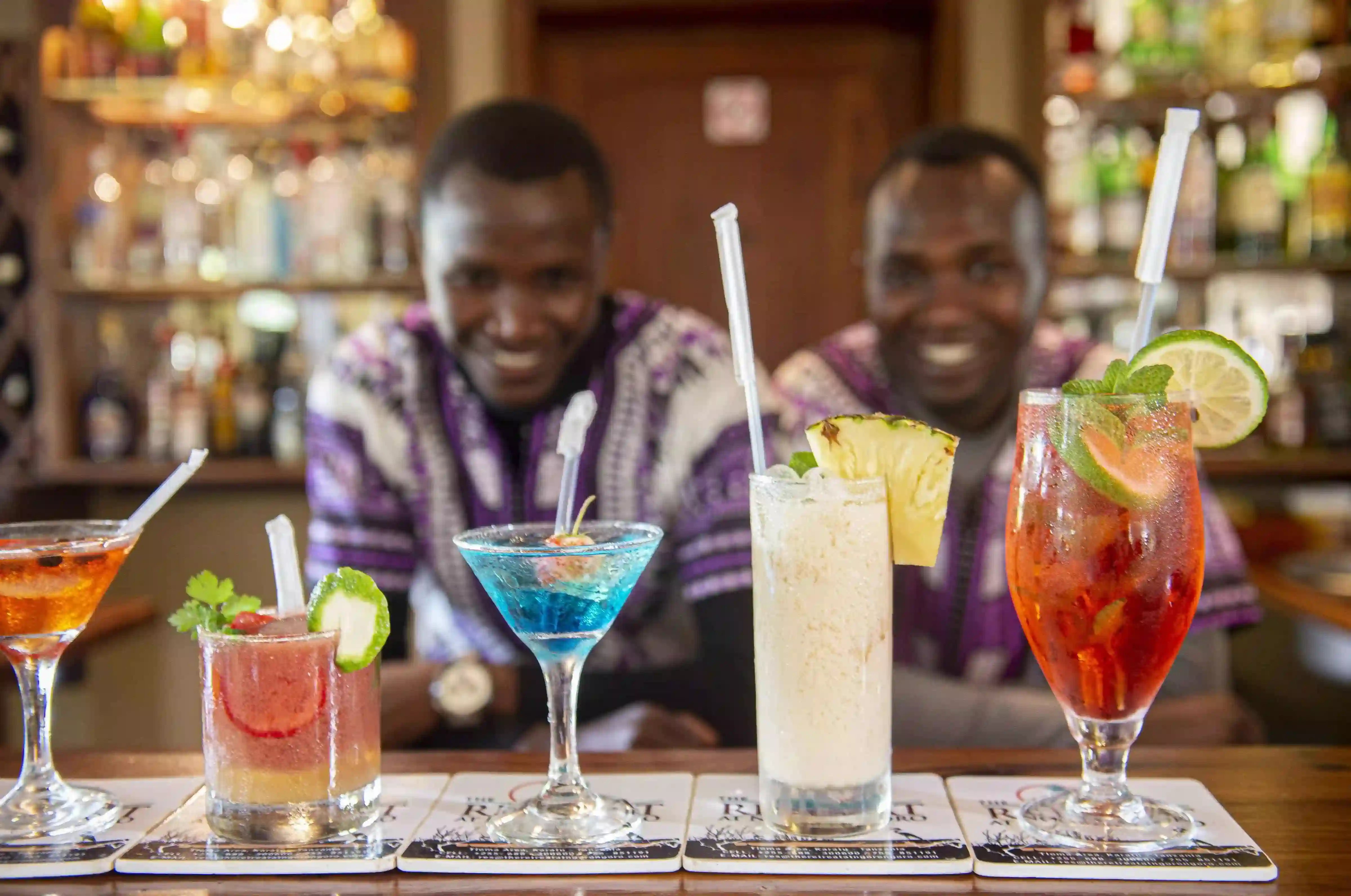 Bar Cocktail, the retreat at ngorongoro