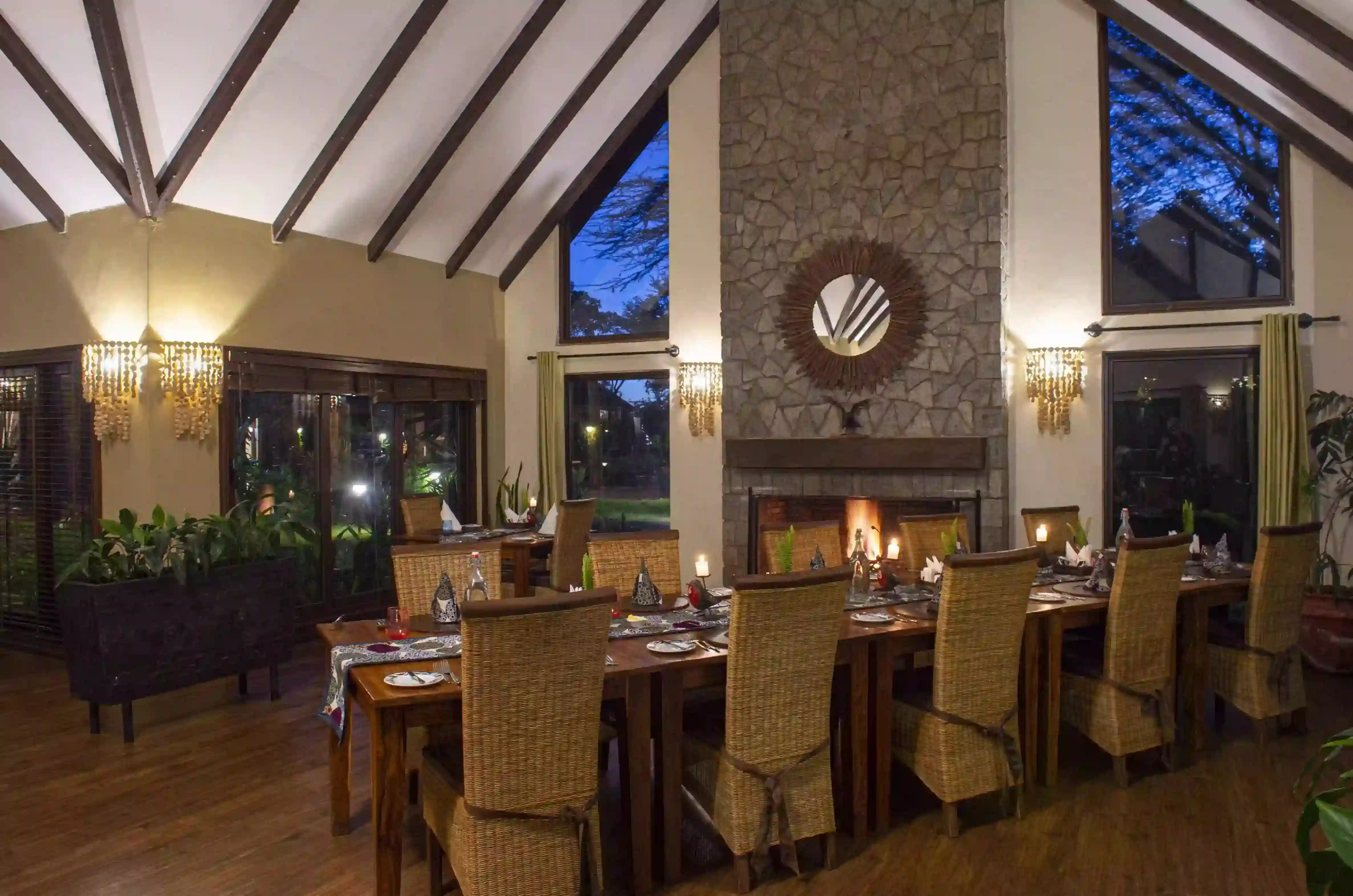 Dining room, the retreat at ngorongoro