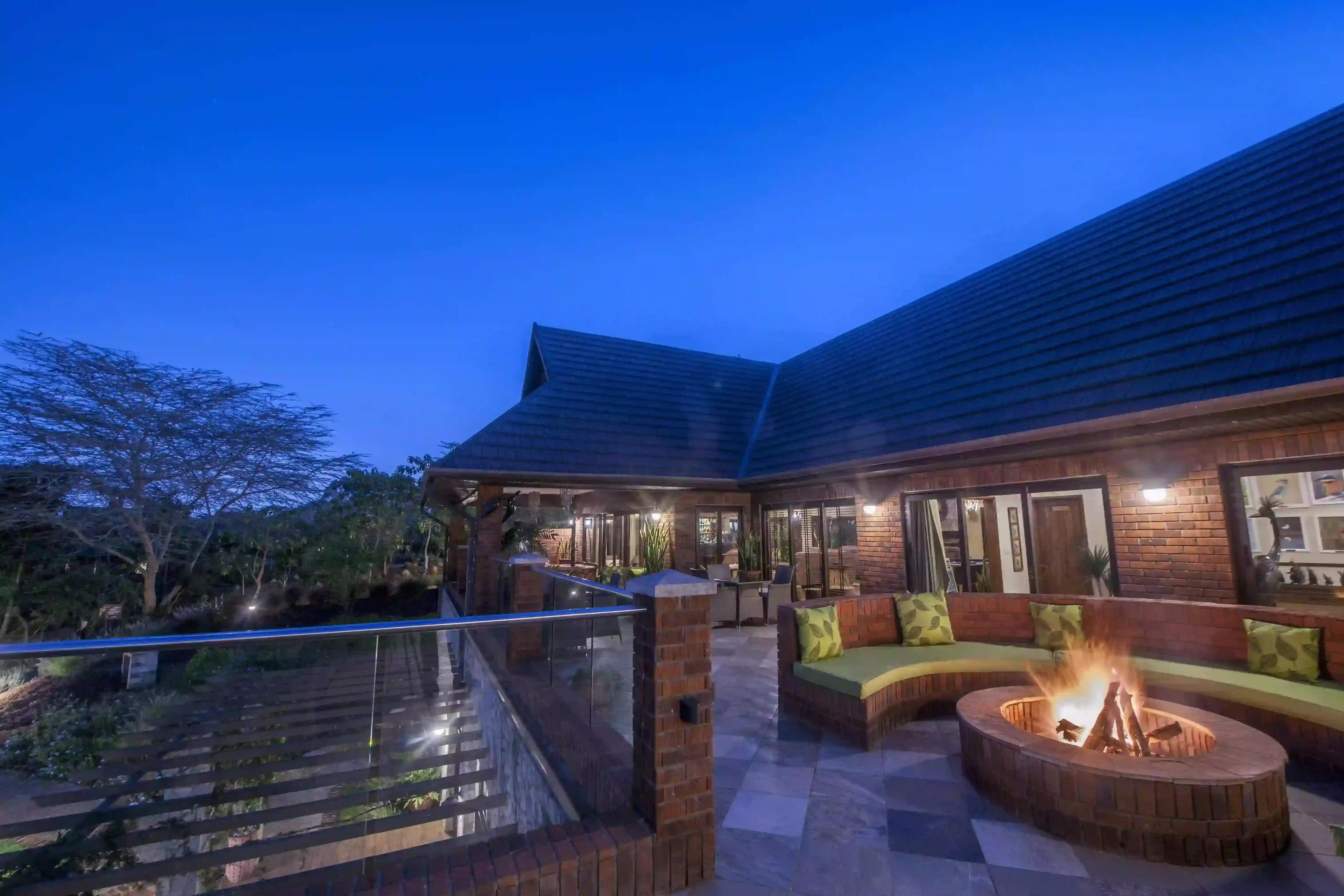 Relaxing place, outdoor fire place, the retreat at ngorongoro