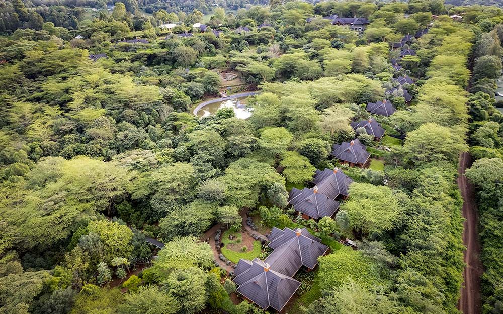 Aerial View - The Retreat at Ngorongoro