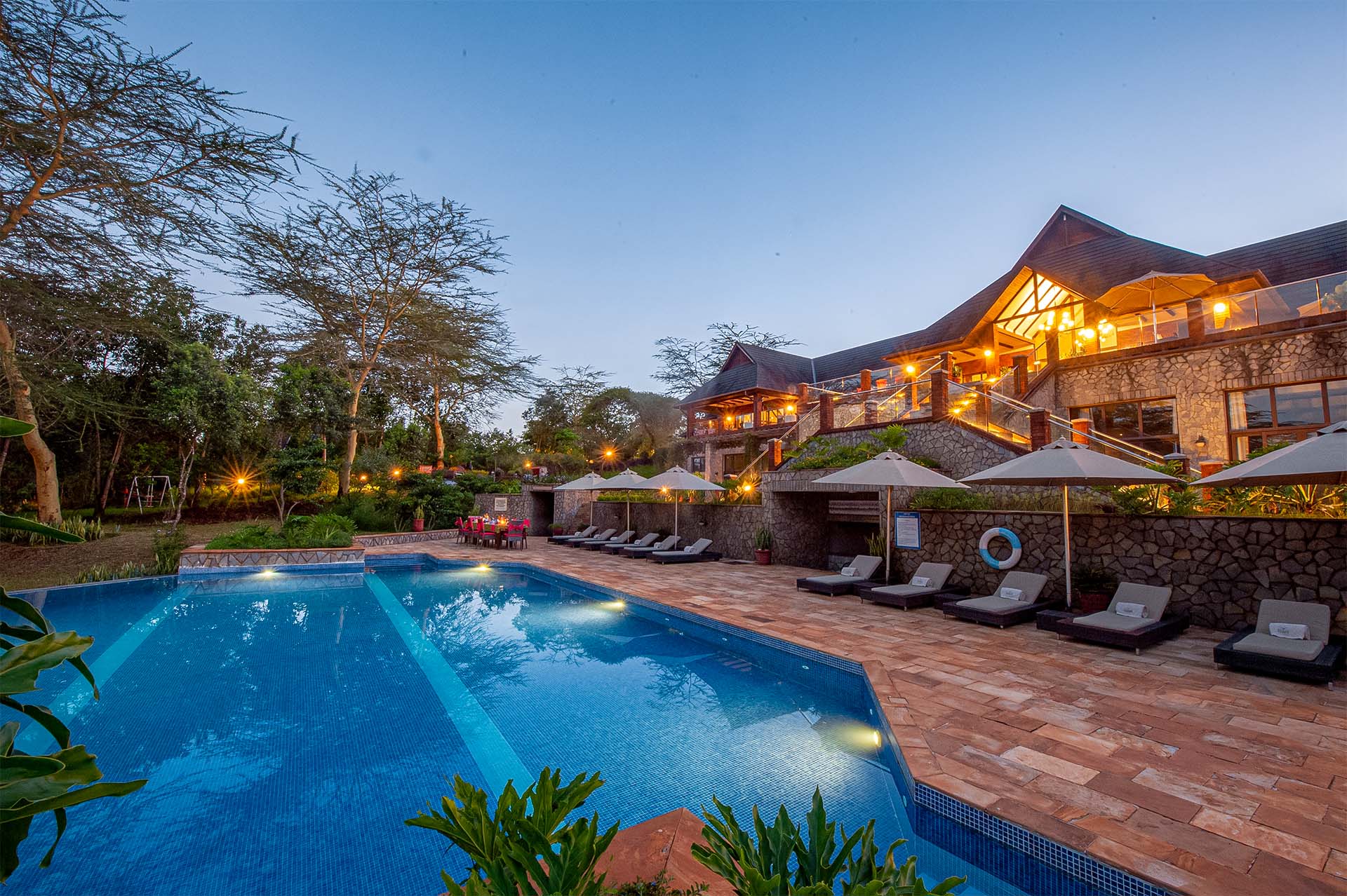 Swimming Pool - The Retreat at Ngorongoro