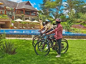 activities - biking - the retreat at ngorongoro